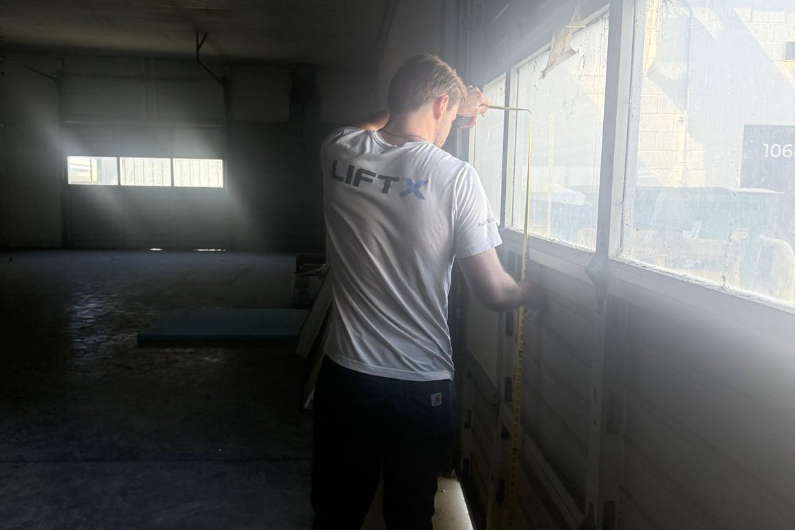 Commercial overhead door project
